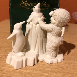 Snowbabies “I’m An Artist!”